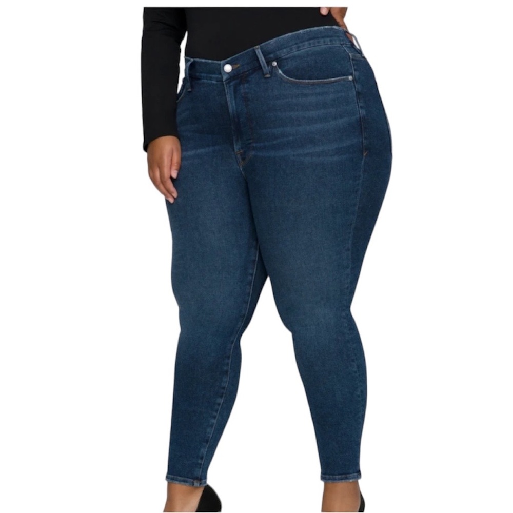 Good American Good Legs Low Skinny Jean - Picture 2 of 15